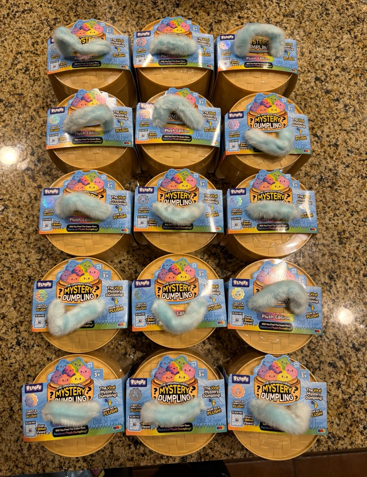 SET OF 15 * RMS Viral Mystery Dumpling PLUSH, Rainbow Plush Edition NEW RELEASE SET OF 15 * RMS Viral Mystery Dumpling PLUSH, Rainbow Plush Edition NEW RELEASE