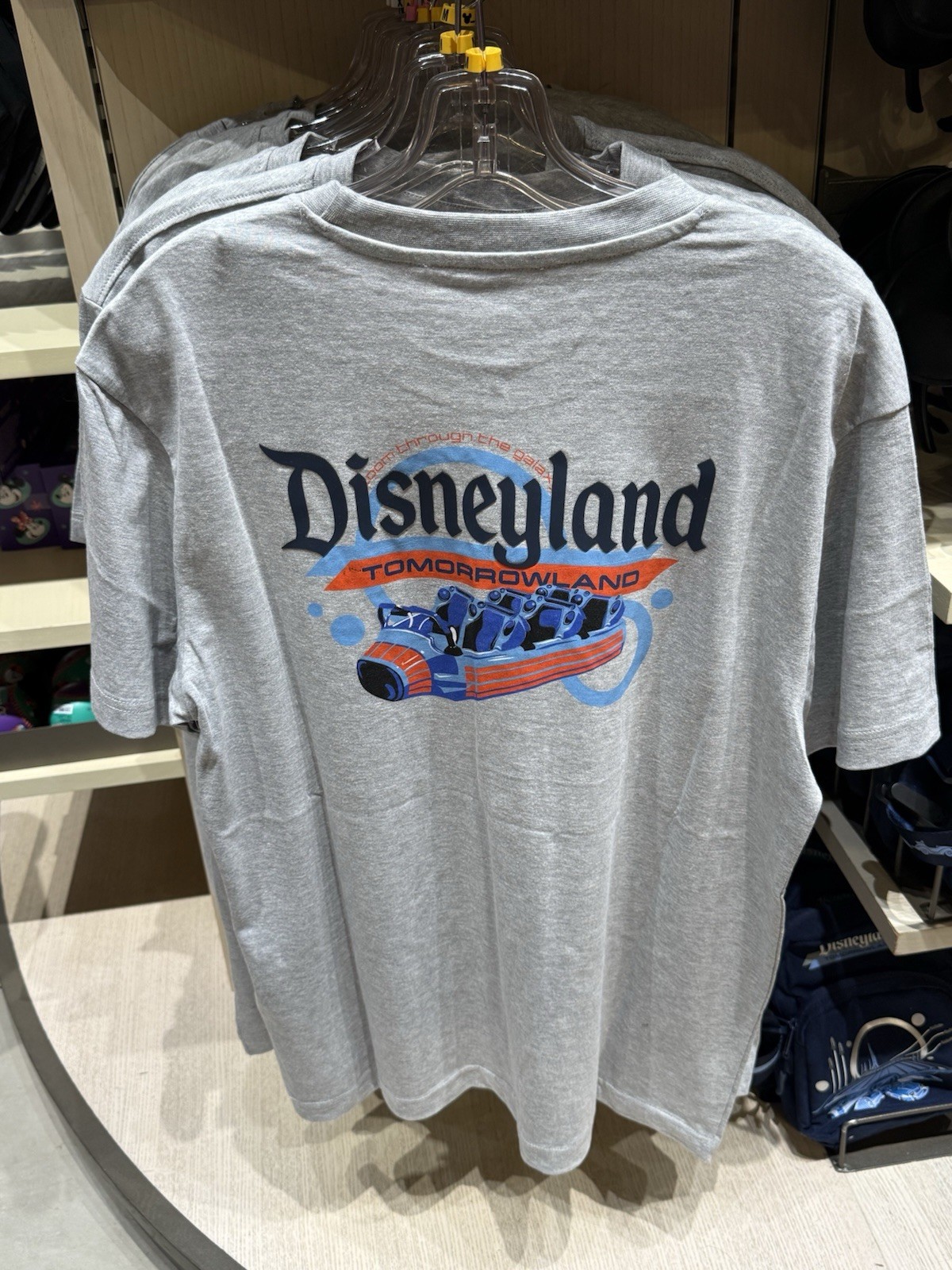 (All Sizes) Disney Parks Disneyland Tomorrowland Space Mountain T-Shirt New 2026