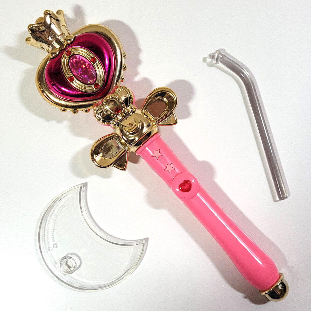 Sailor Moon - Rod and Stick Gashapon Part 2 - Spiral Heart Wand SMALL FLAWS