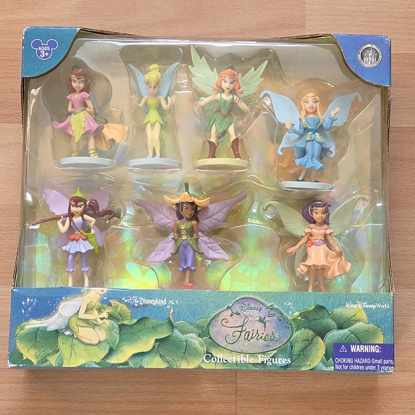DISNEY FAIRIES COLLECTIBLE FIGURES BOX SET THEME PARK ORIGINAL TINKERBELL NIB DISNEY FAIRIES COLLECTIBLE FIGURES BOX SET THEME PARK ORIGINAL TINKERBELL NIB
