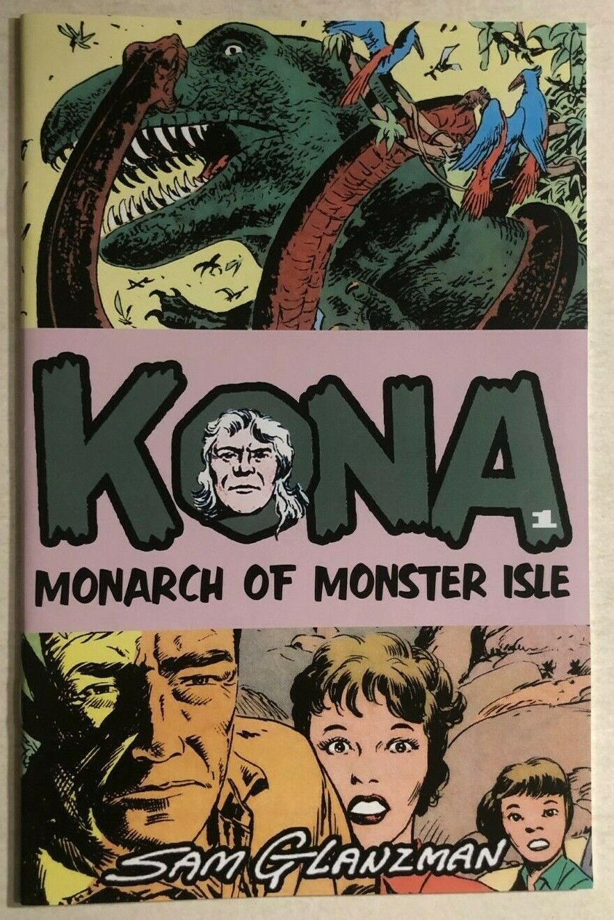 KONA Monarch of Monster Isle #1 by Sam Glanzman (2020) It\'s Alive Comics FINE-