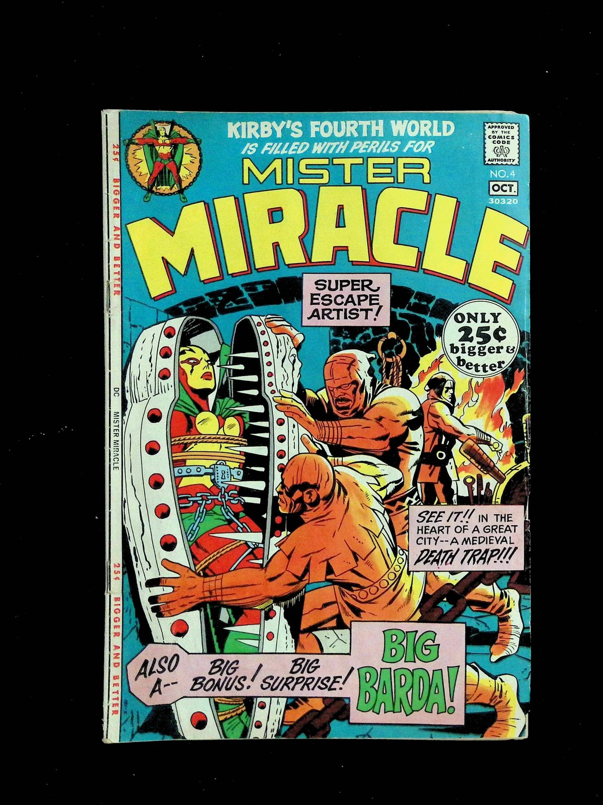 1971 Mister Miracle 4 Kirby's Fourth World DC 1971 Mister Miracle 4 Kirby's Fourth World DC