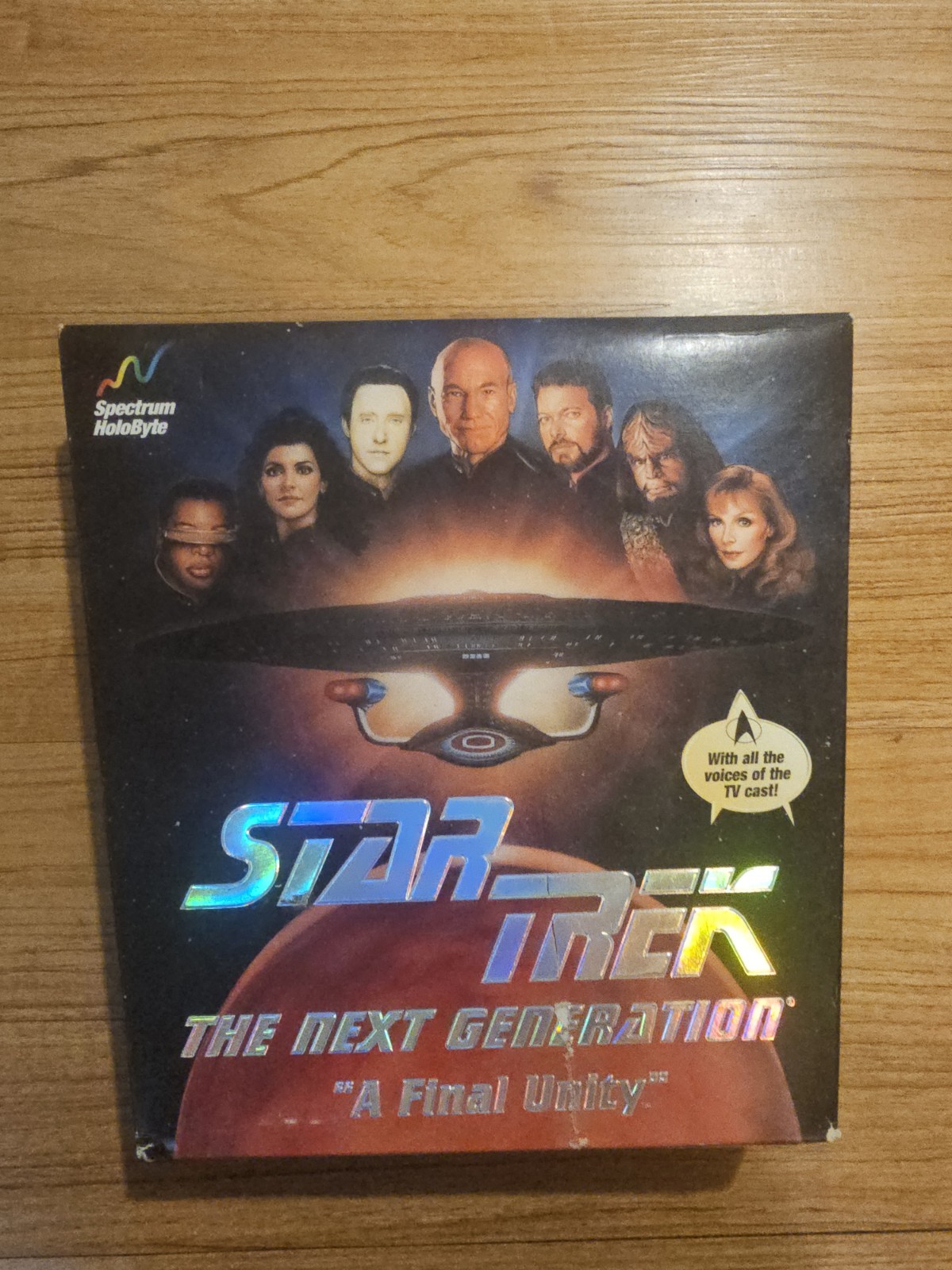 Vintage Star Trek The Next Generation A Final Unity CDRom Spectrum HoloByte Vintage Star Trek The Next Generation A Final Unity CDRom Spectrum HoloByte