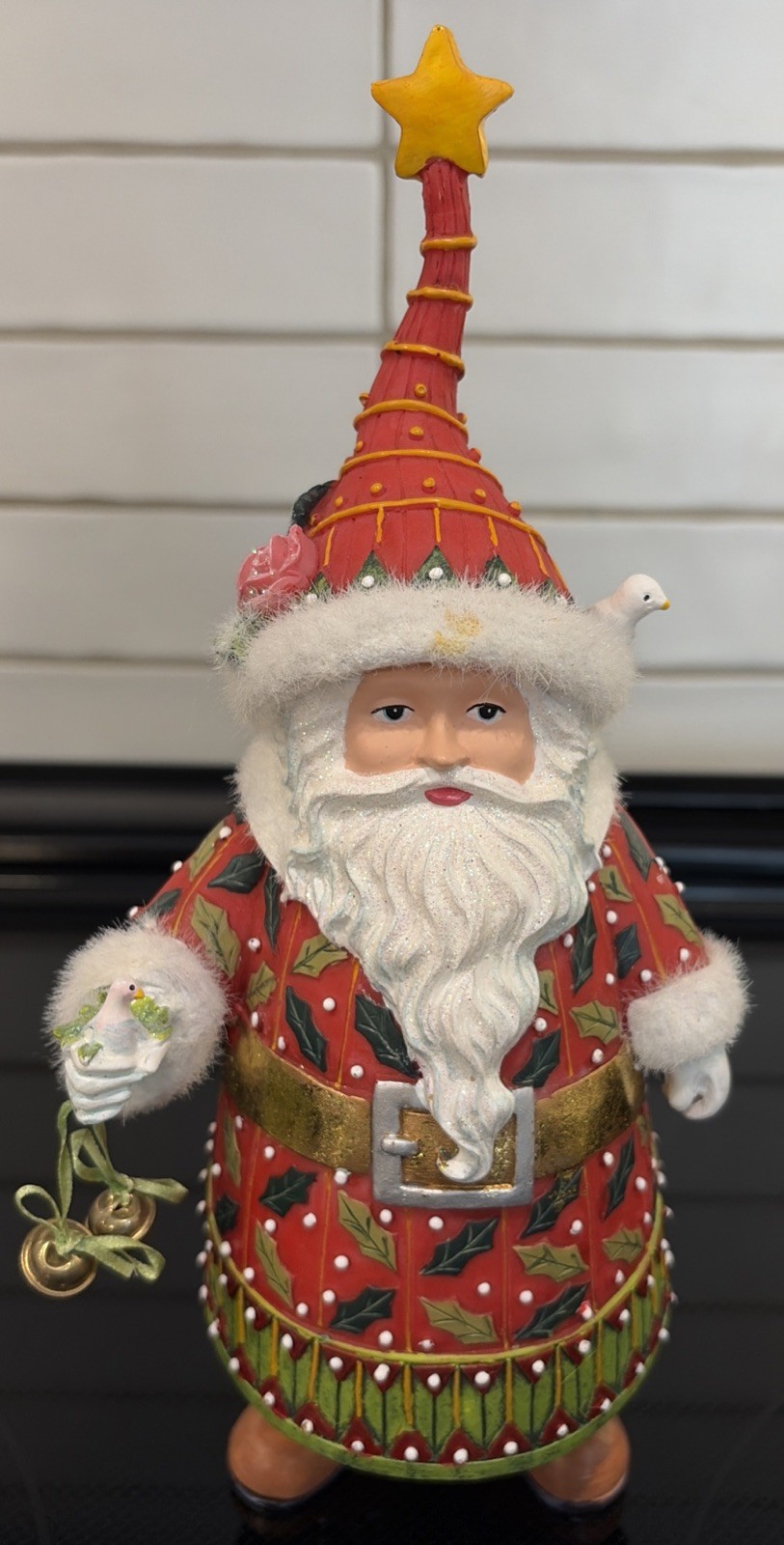 Rare Krinkles Dept 56 Patience Brewster Christmas Santa Claus Figure 11\