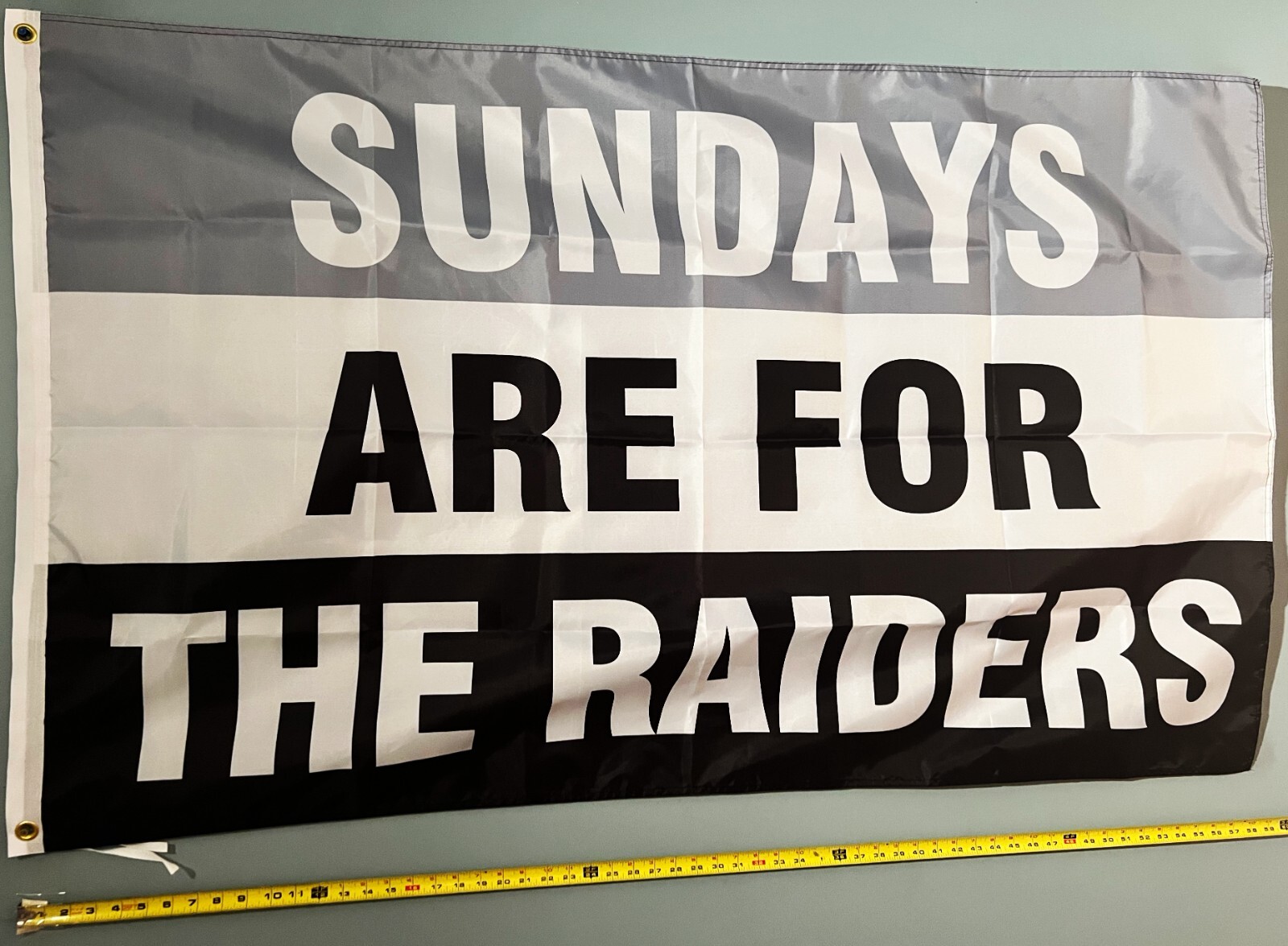 'FOOTBALL FLAG FREE USA SHIP Las Vegas Raiders America NFL Beer USA Sign 3x5' 'FOOTBALL FLAG FREE USA SHIP Las Vegas Raiders America NFL Beer USA Sign 3x5'