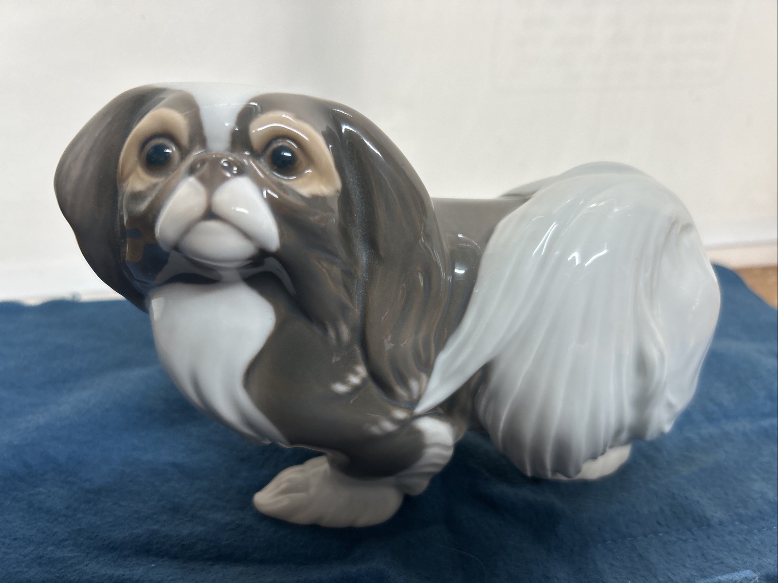 Vintage Bing & Grondahl B&G Denmark Porcelain Pekingese Dog #2114 Excellent Cond Vintage Bing & Grondahl B&G Denmark Porcelain Pekingese Dog #2114 Excellent Cond