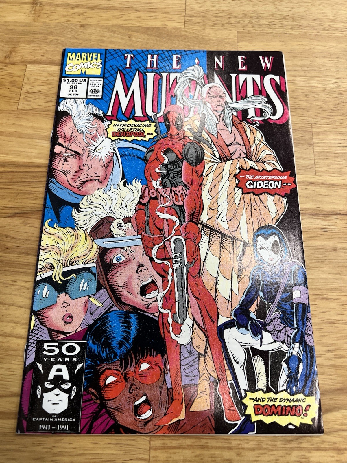 New Mutants #98 High Grade 1st Deadpool π₯π₯π₯ New Mutants #98 High Grade 1st Deadpool π₯π₯π₯