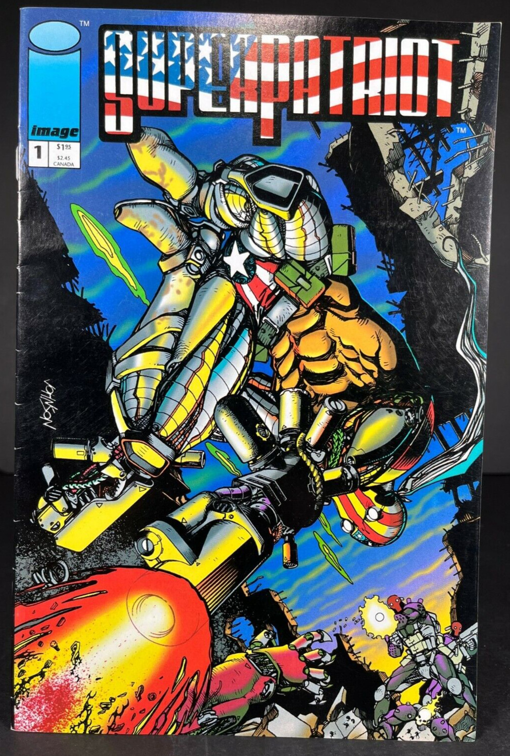 SUPERPATRIOT No. 1, July 1993 Image Comics SUPERPATRIOT No. 1, July 1993 Image Comics