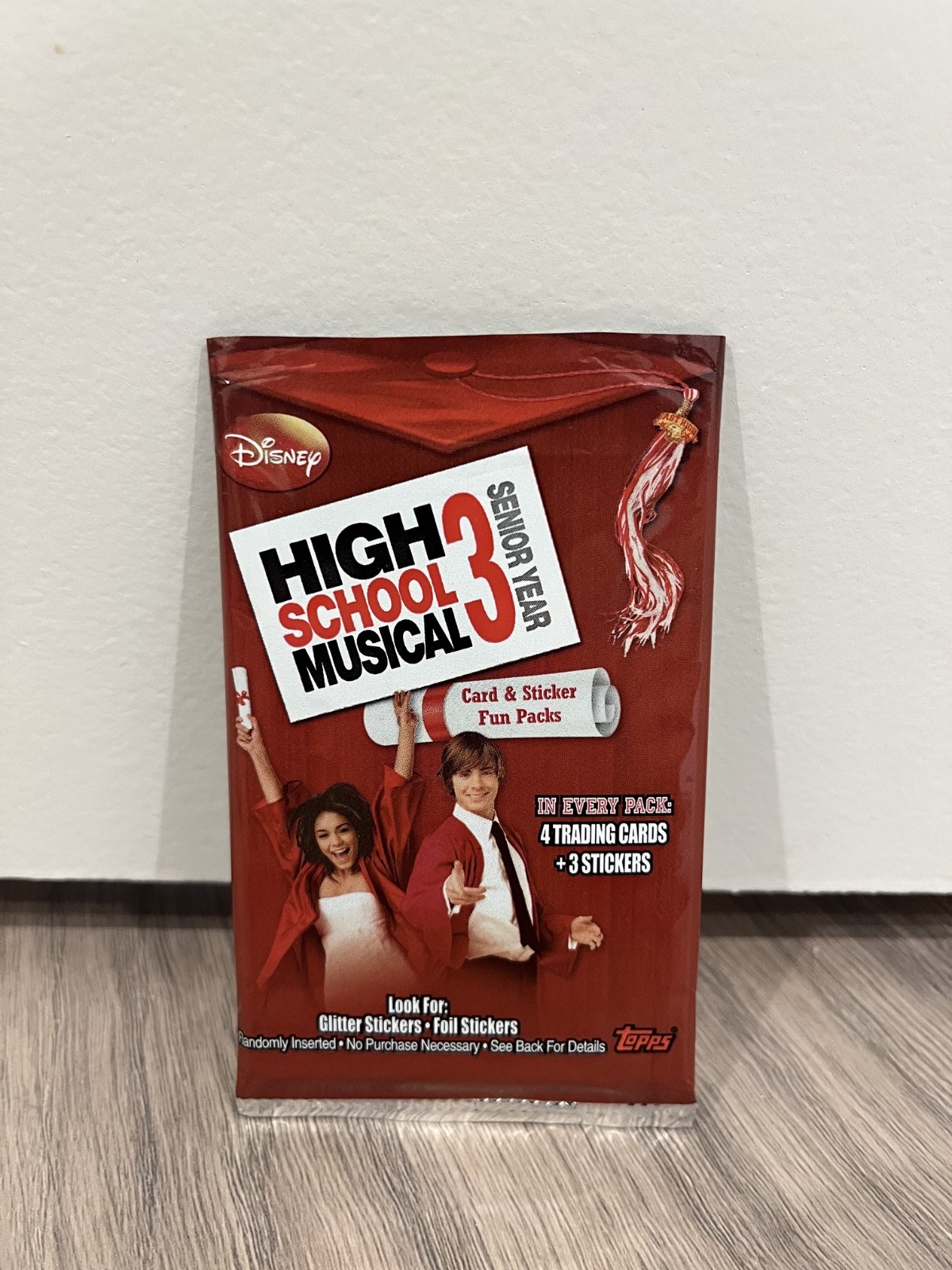2008 Topps Disney High School Musical 3: Senior Year Card & Sticker Fun Pack