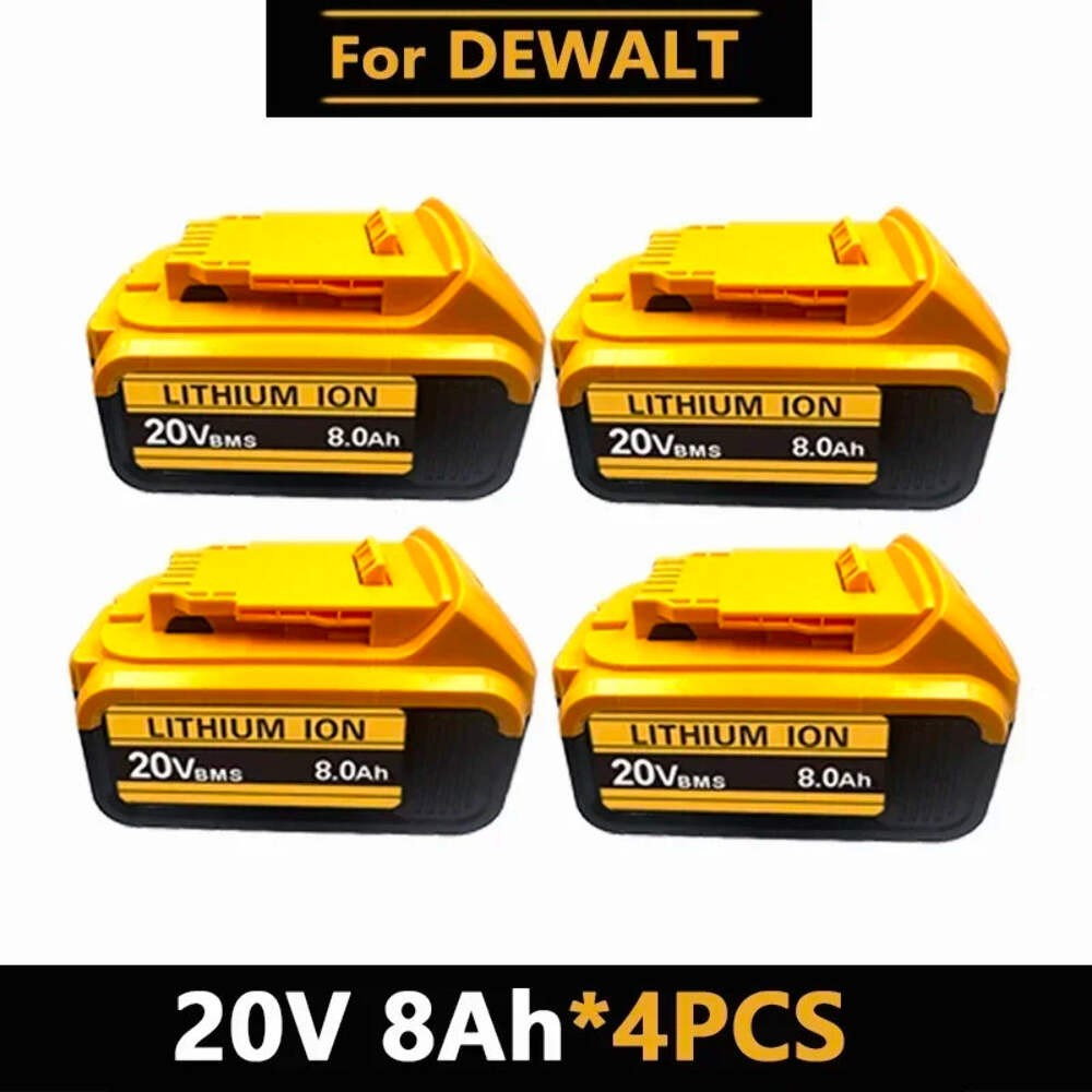 for DeWalt 18v 20V Lithium Ion Batteries 20V 12Ah DCB203 Li ion Battery Replacement
