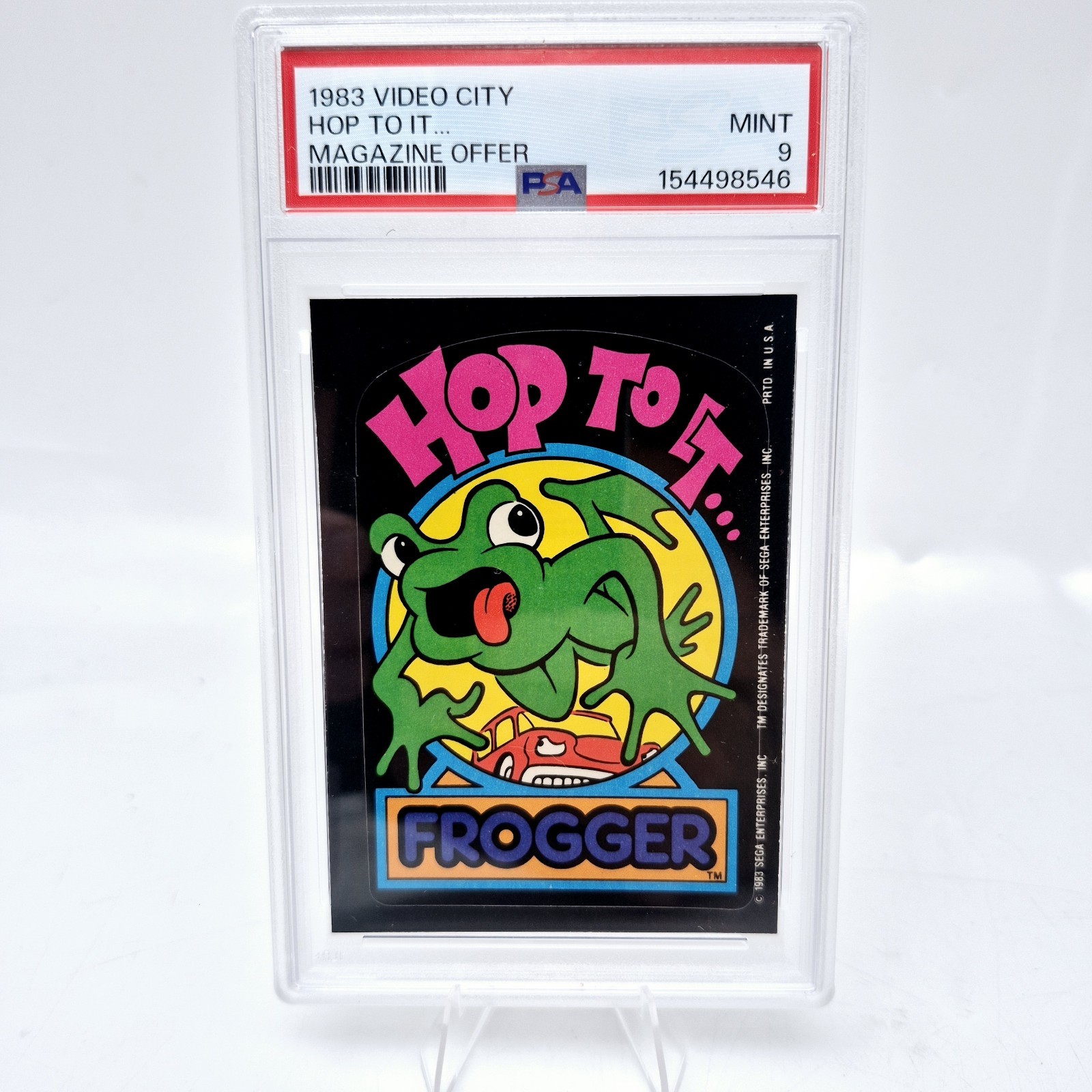 1983 Video City Sega Frogger PSA 9 Hop To It Game Tips 1983 Video City Sega Frogger PSA 9 Hop To It Game Tips