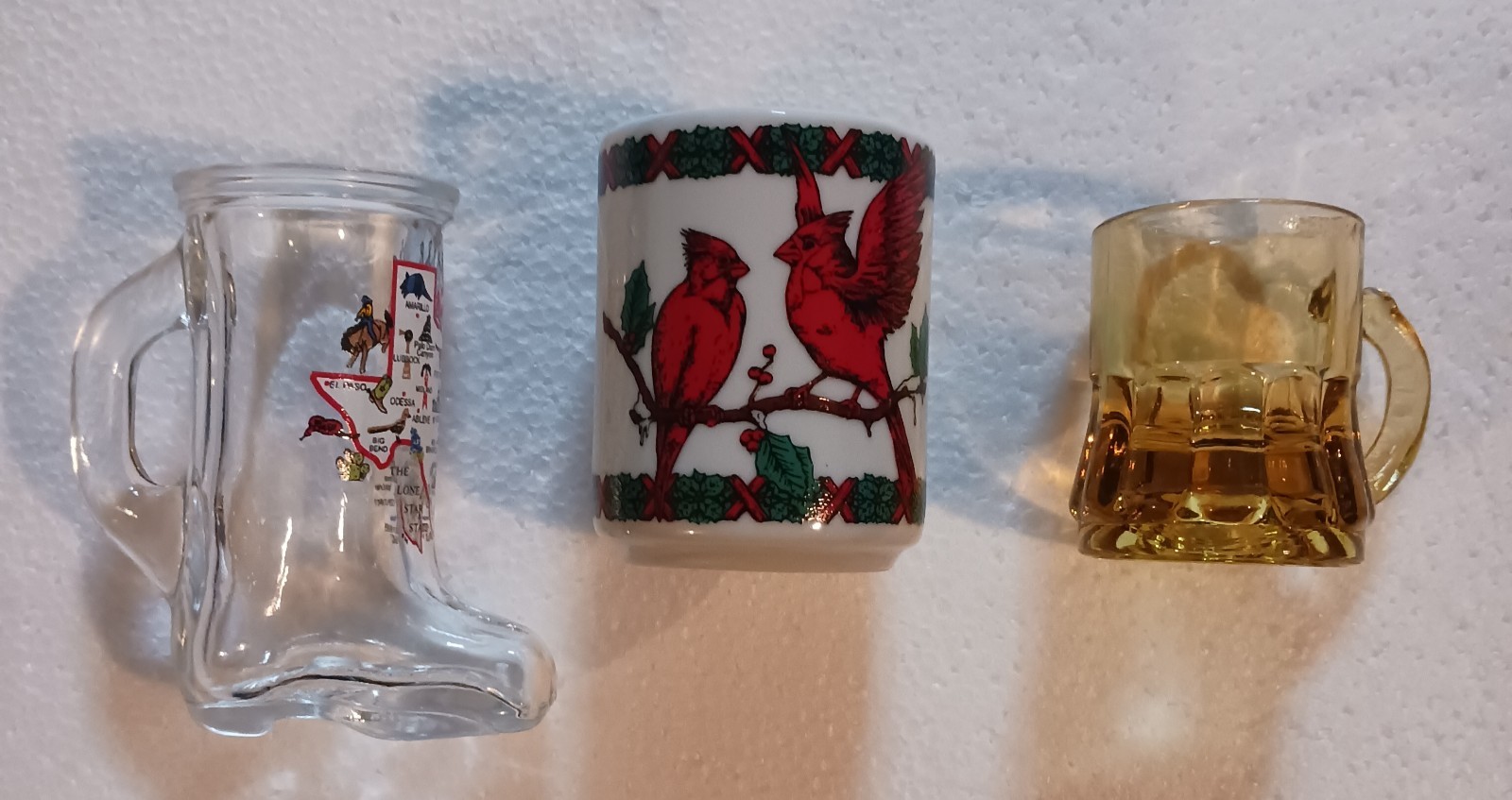 Vintage Miscellaneous Collectors Shot Glass Lot 3 Vintage Miscellaneous Collectors Shot Glass Lot 3