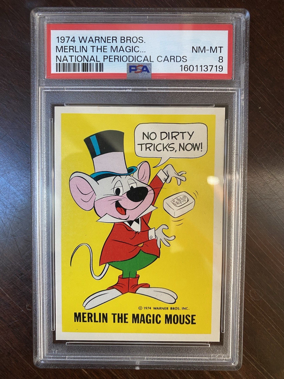 1974 PSA 8 National Periodical Wonder Bread Warner Brothers Merlin The Magic 1974 PSA 8 National Periodical Wonder Bread Warner Brothers Merlin The Magic
