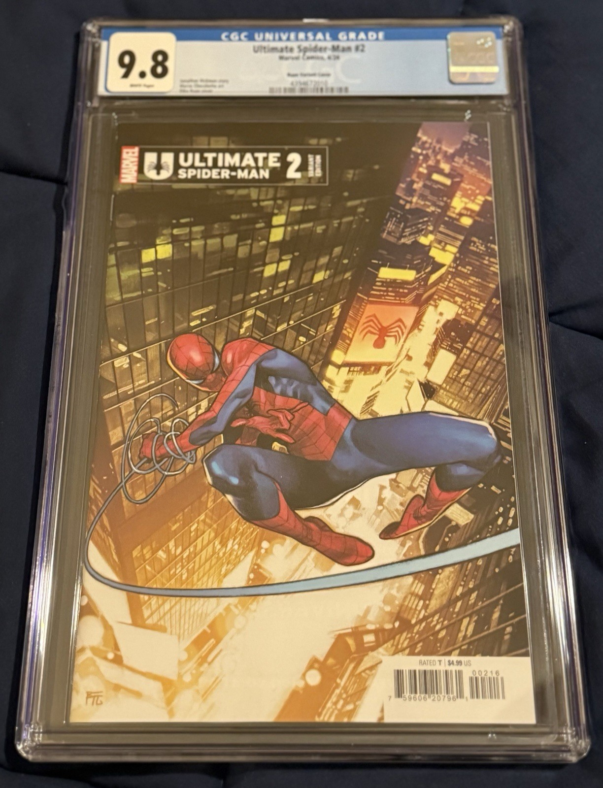 ULTIMATE SPIDER-MAN #2 CGC 9.8 🔥1:25 Ruan Variant 🔥 New Peter & MJ Family L@@K ULTIMATE SPIDER-MAN #2 CGC 9.8 🔥1:25 Ruan Variant 🔥 New Peter & MJ Family L@@K