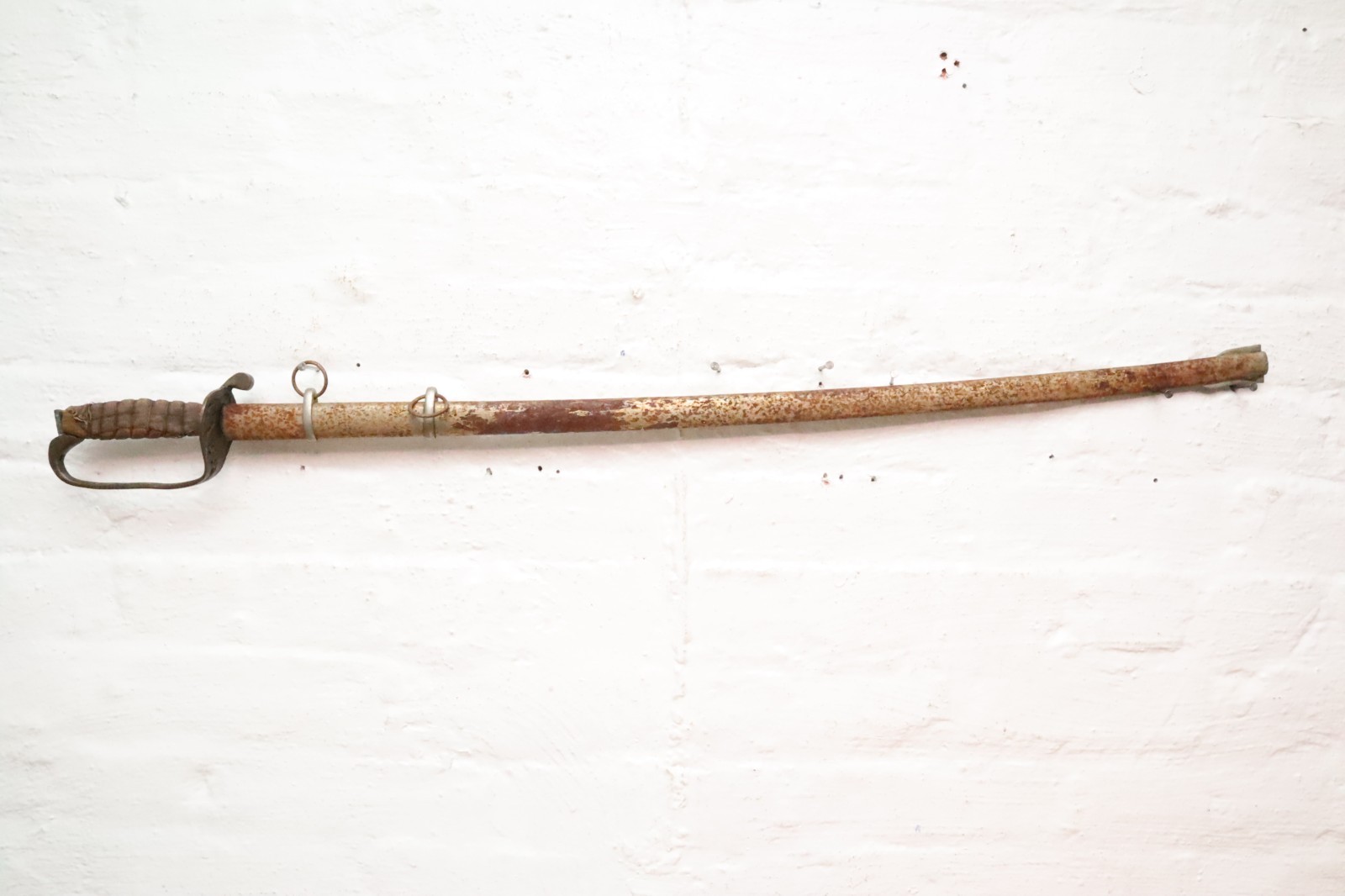 Antique WWI-WWII Japanese Army Officers Sword w/Scabbard Kyu  Gunto sword