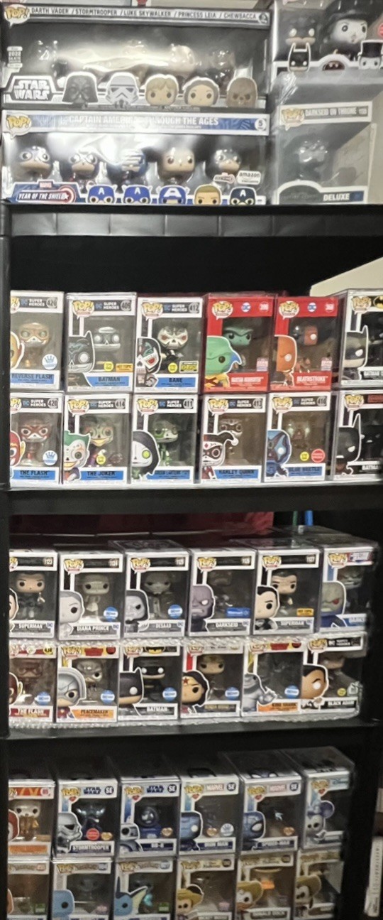 Massive Funko Pop Lot - 170 Figures & Protection Cases
