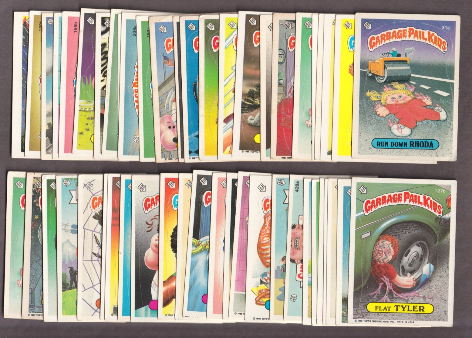 50 Garbage Pail Kids cards (Original Series) 1985-1987 --No Duplicates-- 50 Garbage Pail Kids cards (Original Series) 1985-1987 --No Duplicates--