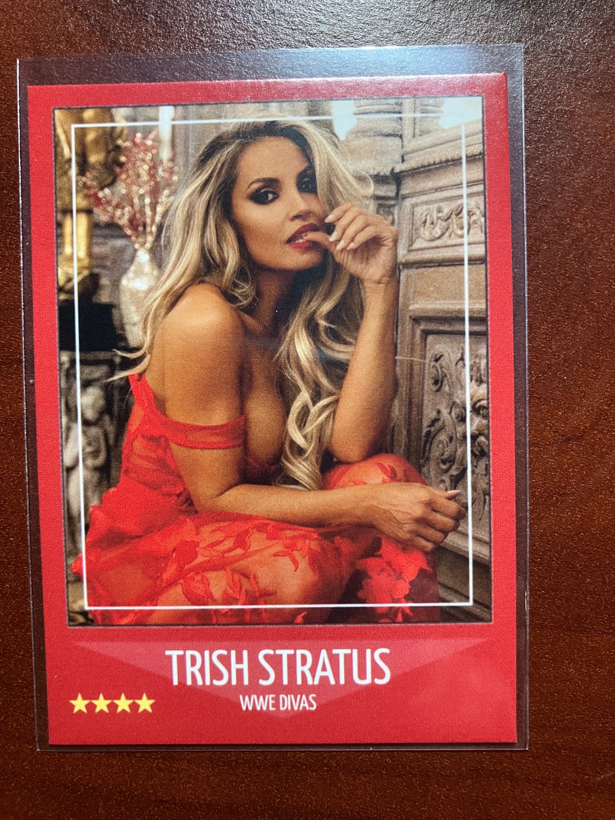 SALE Custom ACEO Trish Stratus WWE Divas Wrestling Sports Card (TS-2)