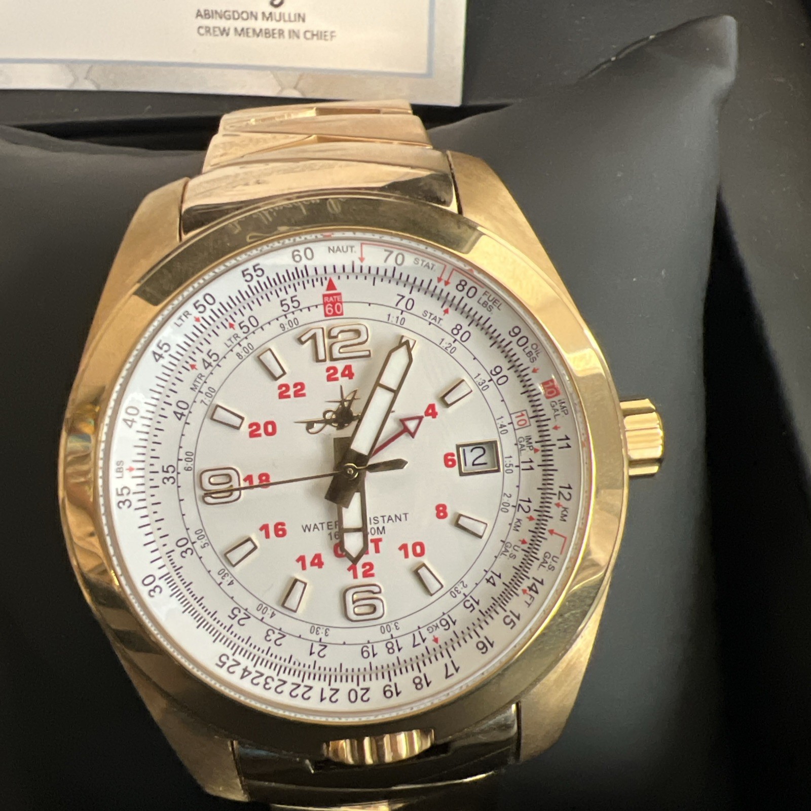 the abingdon co. AMELIA Limited Watch Serial Number 10.038 In Box & Certificate the abingdon co. AMELIA Limited Watch Serial Number 10.038 In Box & Certificate