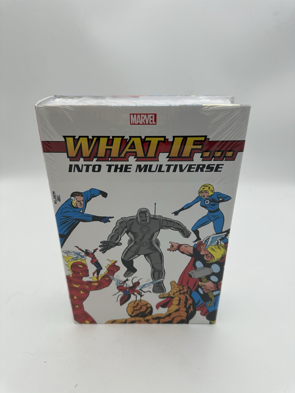 WHAT IF?: INTO THE MULTIVERSE OMNIBUS VOL. 1 HC MILGROM COVER WHAT IF?: INTO THE MULTIVERSE OMNIBUS VOL. 1 HC MILGROM COVER