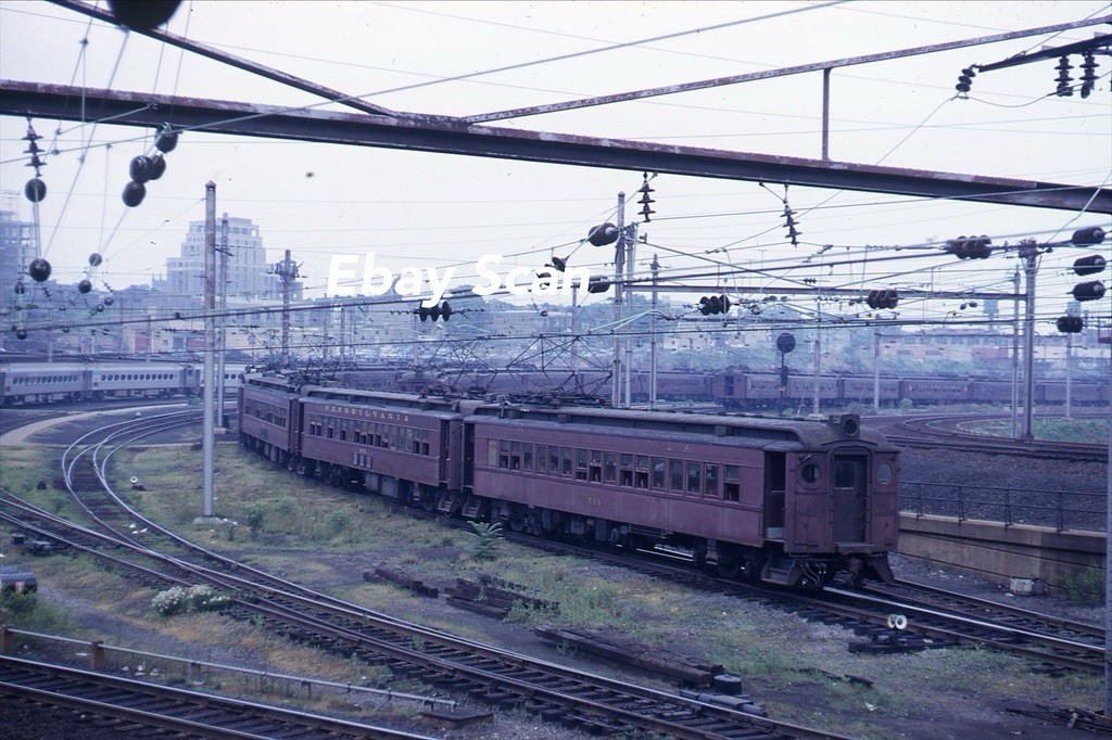 Original 35mm Kodachrome Slide PRR Pennsylvania Railroad Train 1966 Original 35mm Kodachrome Slide PRR Pennsylvania Railroad Train 1966