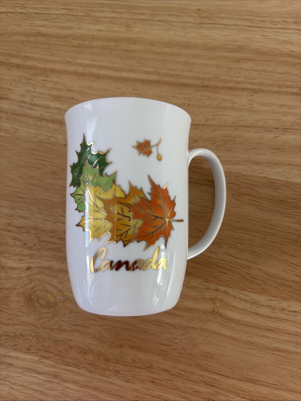 Vintage Banaux Canada Mug Maple Leaves Gold Accents Canadian Souvenir Vintage Banaux Canada Mug Maple Leaves Gold Accents Canadian Souvenir