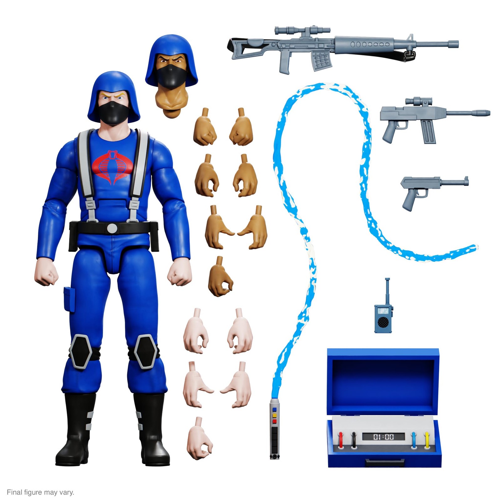Super7 Ultimates G.I. Joe - 7 G.I. Joe Action Figure Accessories Classic Super7 Ultimates G.I. Joe - 7 G.I. Joe Action Figure Accessories Classic