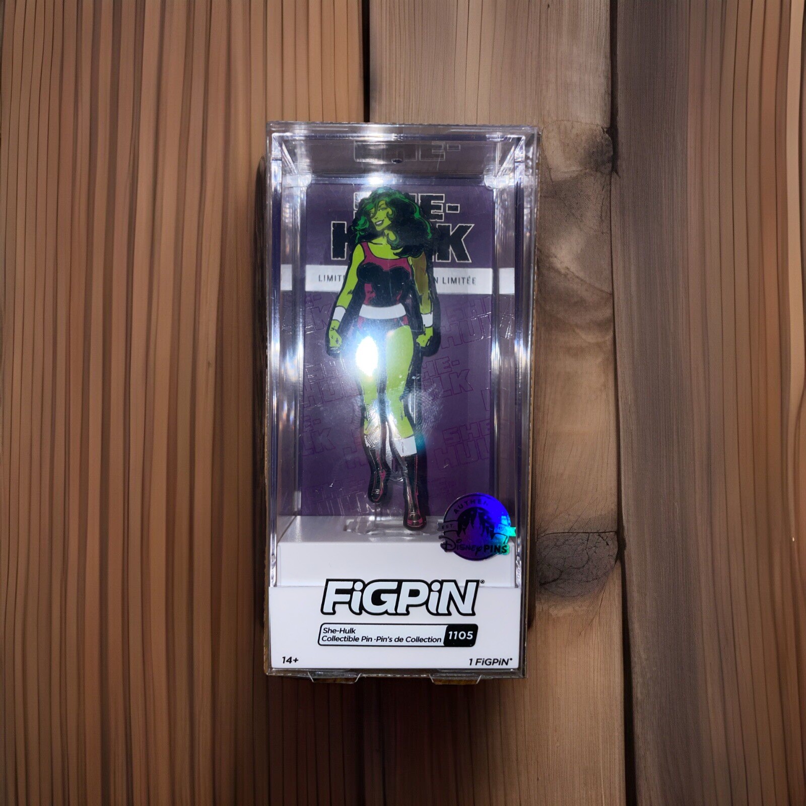 NIP Disney Parks Exclusive 2023 Marvel Comics Figpin She Hulk #1105 NIP Disney Parks Exclusive 2023 Marvel Comics Figpin She Hulk #1105