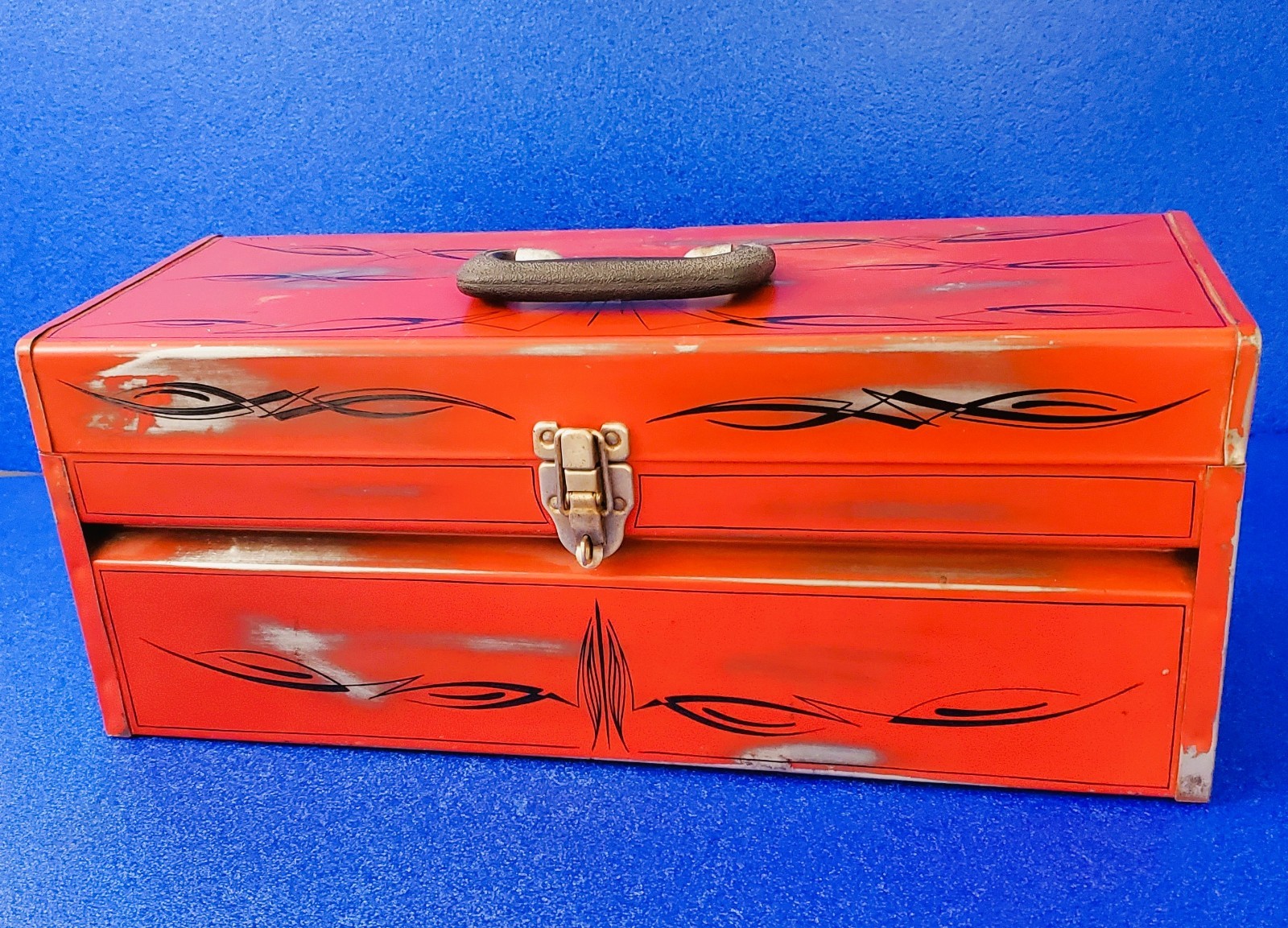 Custom Master Mechanic Toolbox Rat Rod Ford Mopar Chevy Kustom Kulture Kool Art