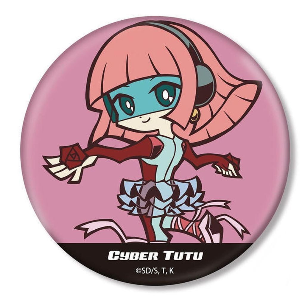 Yu-Gi-Oh GX Cyber Tutchu Toon World Taste Deformed 3-Way Can Badge 75mm