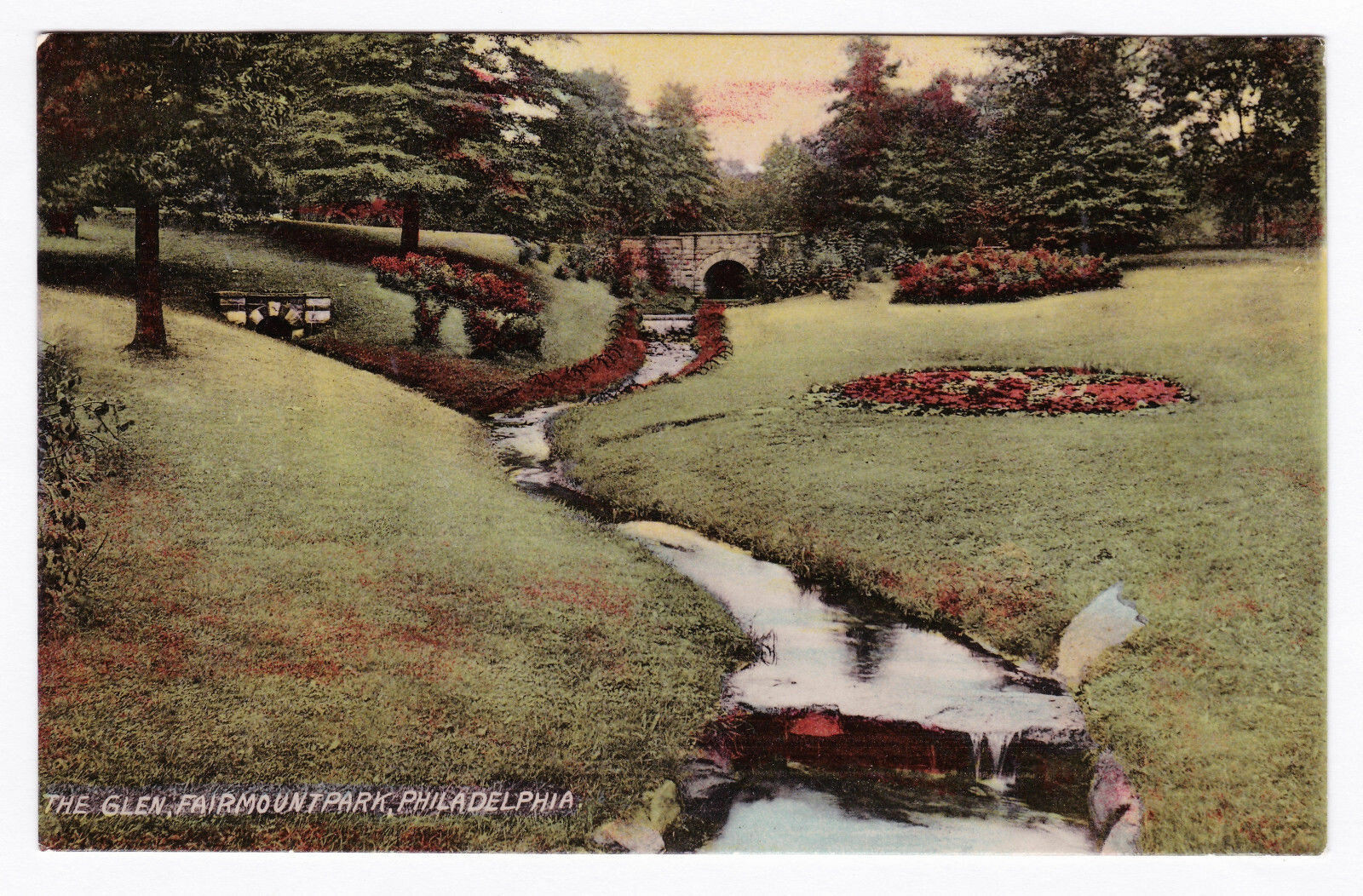 1907-1915 Philadelphia PA Postcard The Glen Fairmount Park Creek RARE Antique DB 1907-1915 Philadelphia PA Postcard The Glen Fairmount Park Creek RARE Antique DB