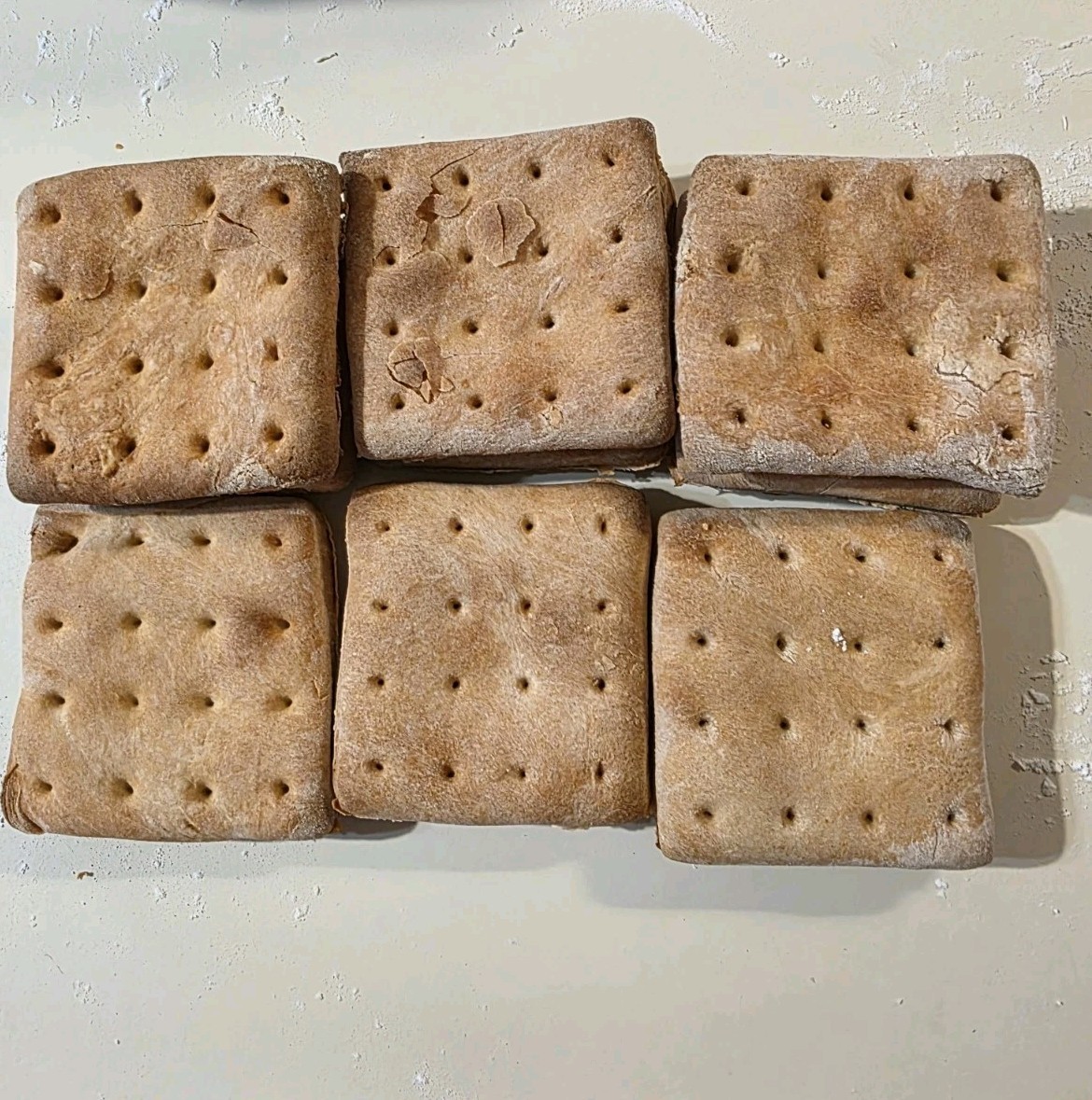 Civil War Hardtack daily ration 4x4 pattern Civil War Hardtack daily ration 4x4 pattern