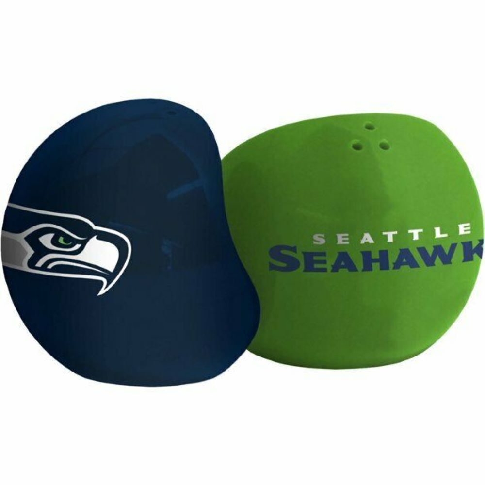 Boelter Brands NFL Seattle Seahawks Home and Away Salt and Pepper Shakers Boelter Brands NFL Seattle Seahawks Home and Away Salt and Pepper Shakers