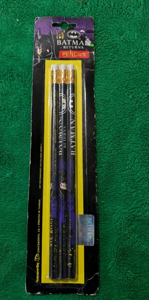 1991 DC COMICS BATMAN RETURNS PENCILS PENCIL SET 3 UNUSED New