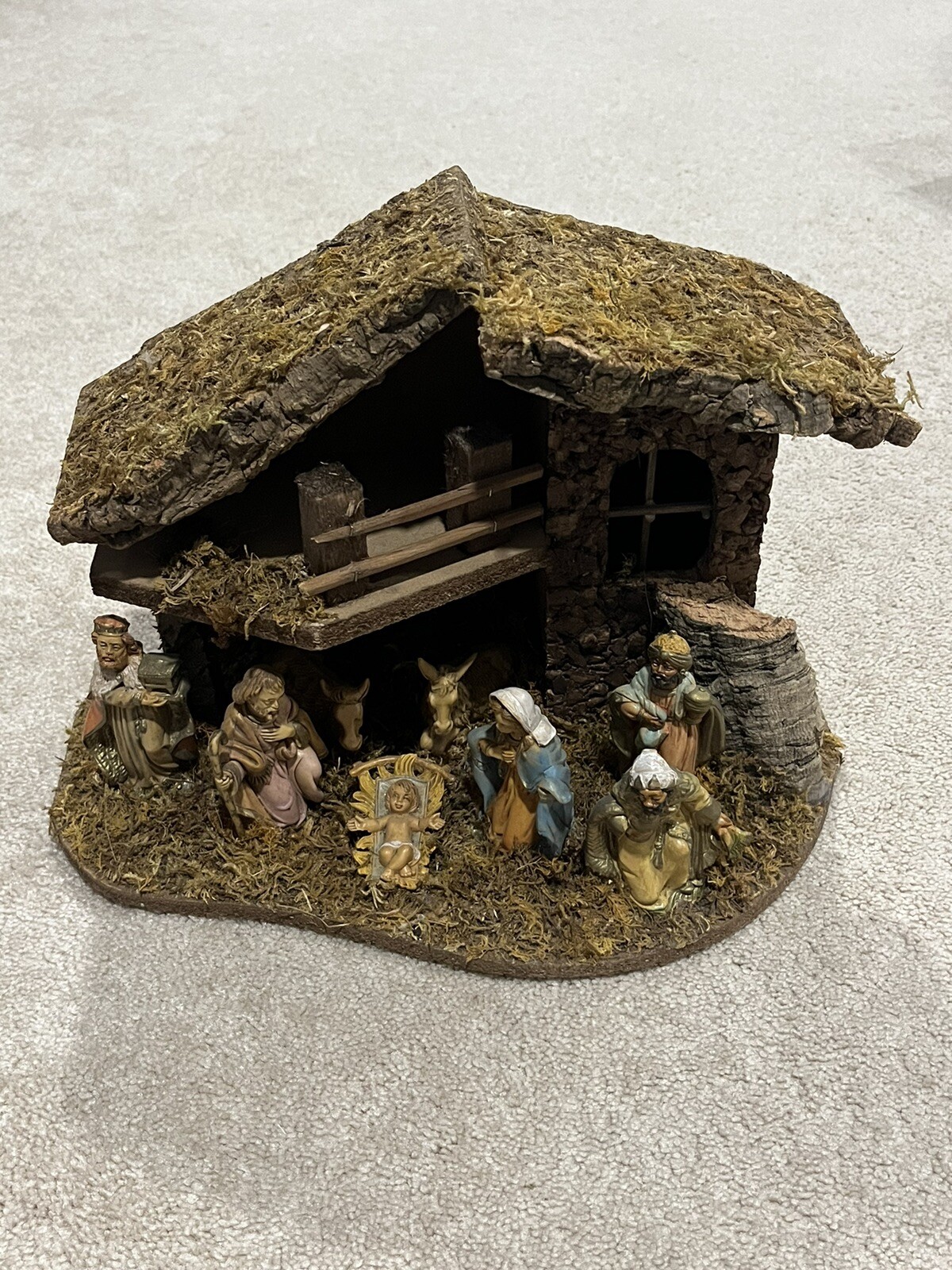 Fontinini Nativity Set Display Made In Italy 13
