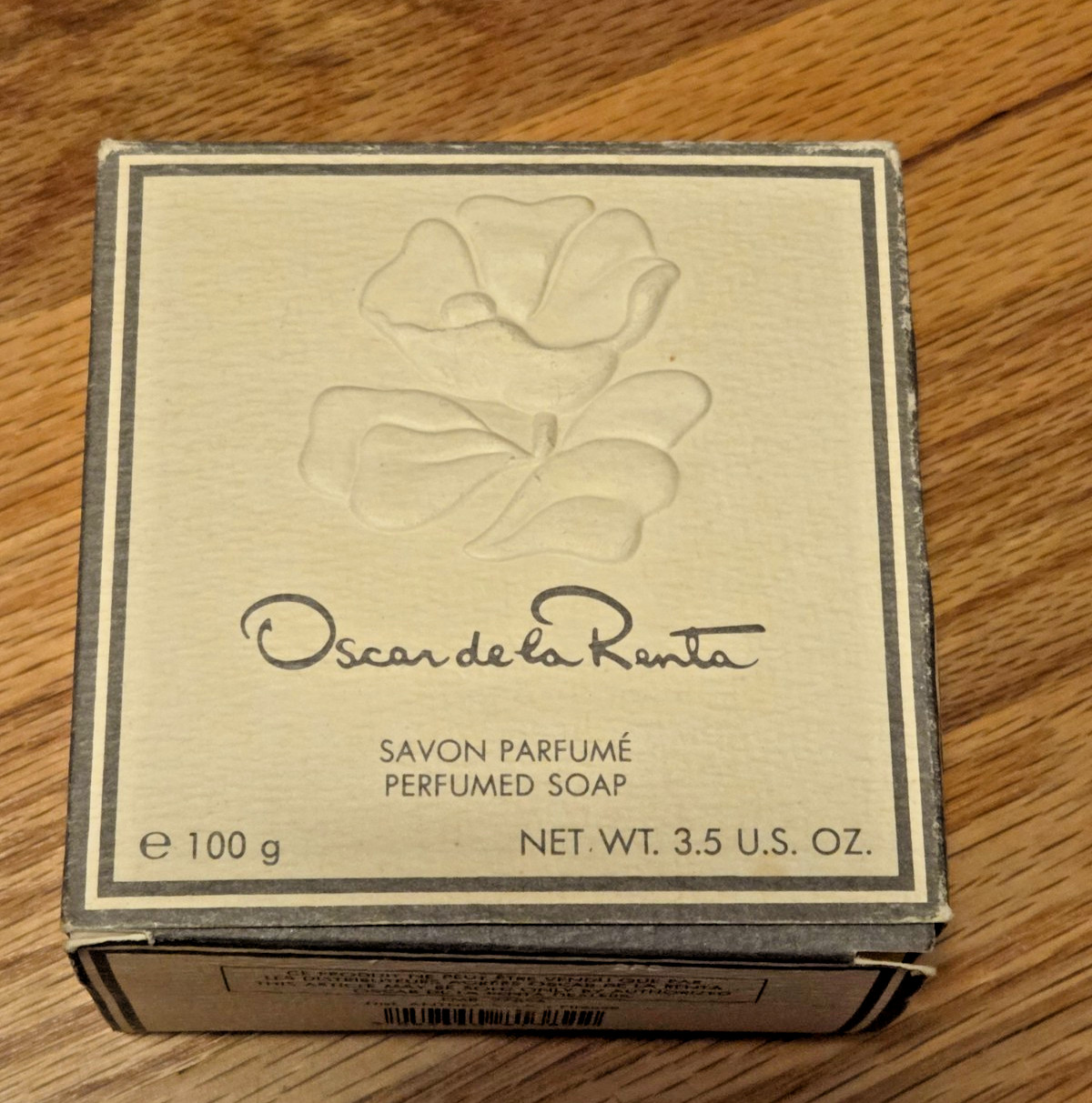 Vintage - Oscar de la Renta Savon Perfume Soap Box and Case - NO SOAP - Good
