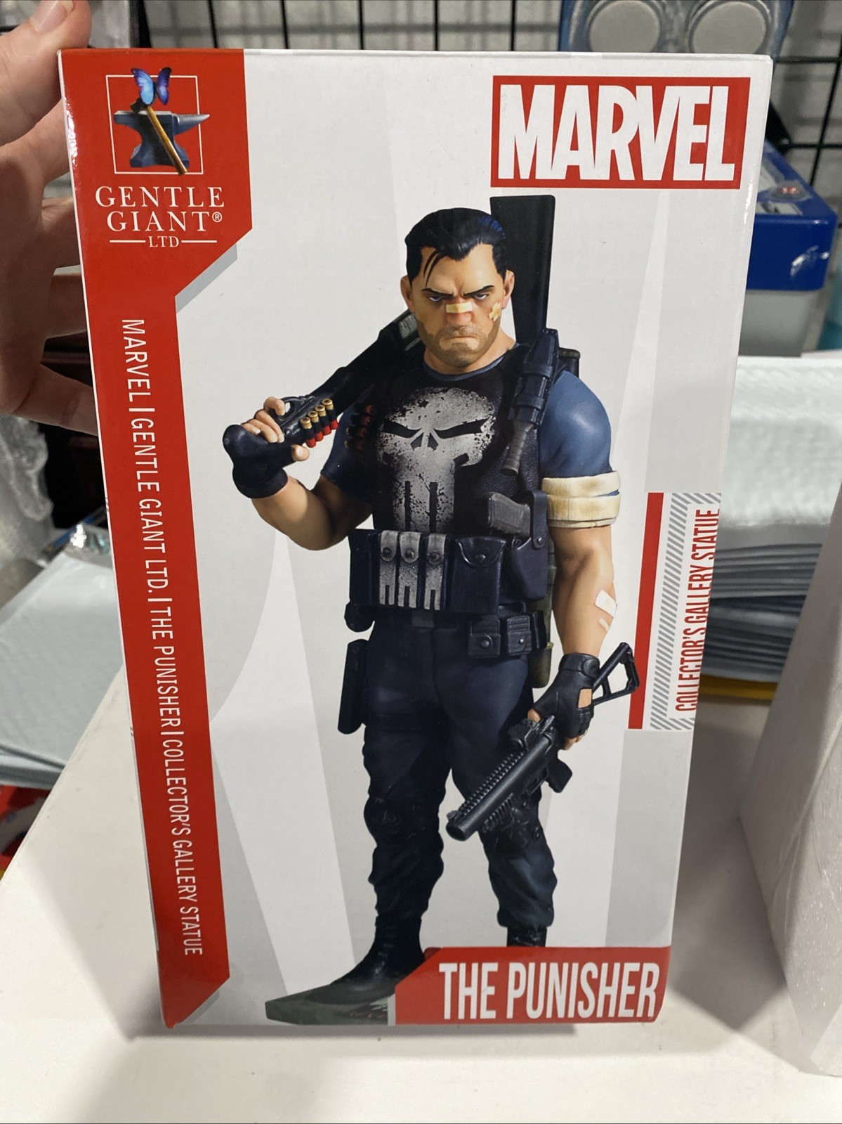 Marvel Punisher Gentle Giant Collectors Gallery 1/8 Statue 22/1000 Open Box Mint Marvel Punisher Gentle Giant Collectors Gallery 1/8 Statue 22/1000 Open Box Mint