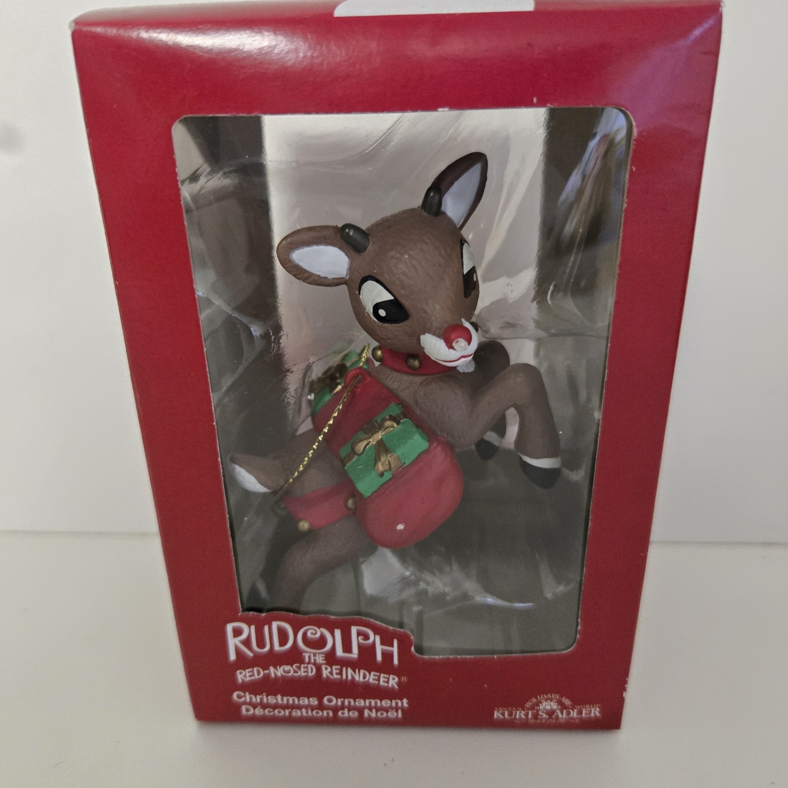 Kurt Adler Rudolph the Red Nose Reindeer - Rudolph Ornament