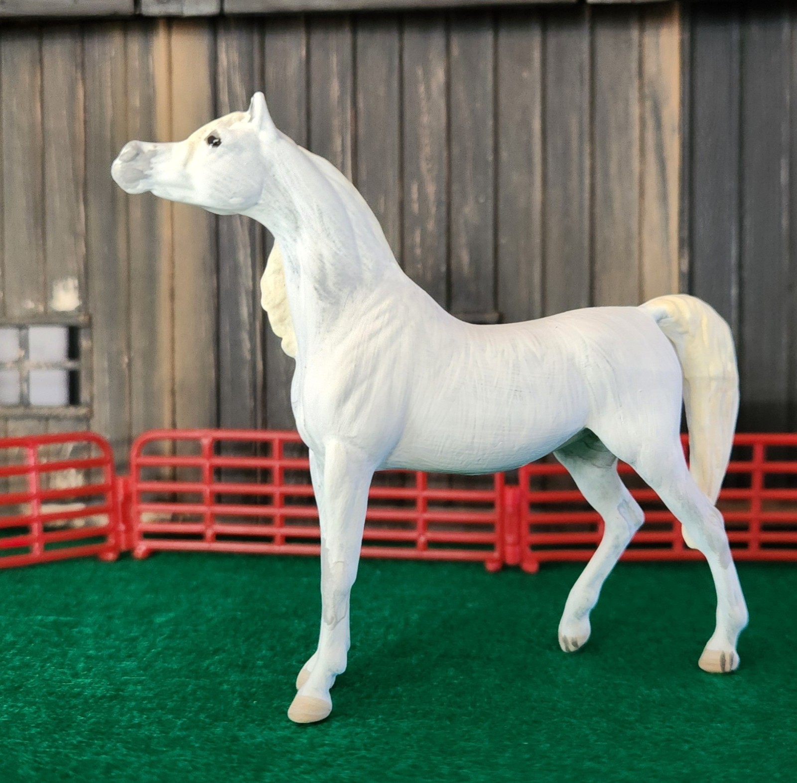 CM Breyer SM Stablemate posing Arab Arabian Akilah Zafirah halter horse CM Breyer SM Stablemate posing Arab Arabian Akilah Zafirah halter horse
