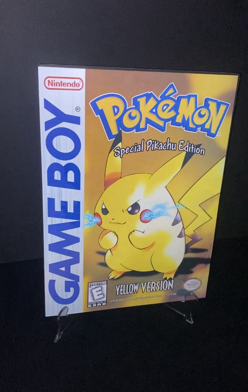 Pokemon Image Changing 3D Holographic Lenticular Poster