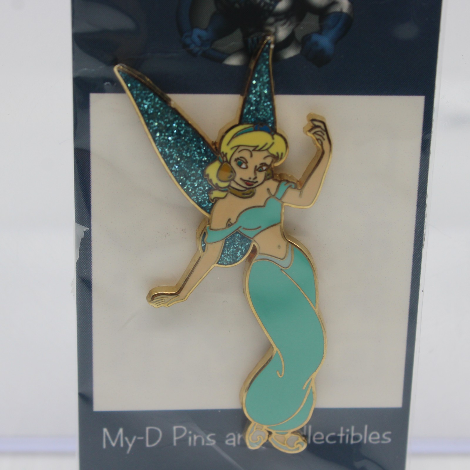 B4 Disney Auctions LE Pin Dressed as Costume Tinker Bell Princess Jasmine B4 Disney Auctions LE Pin Dressed as Costume Tinker Bell Princess Jasmine