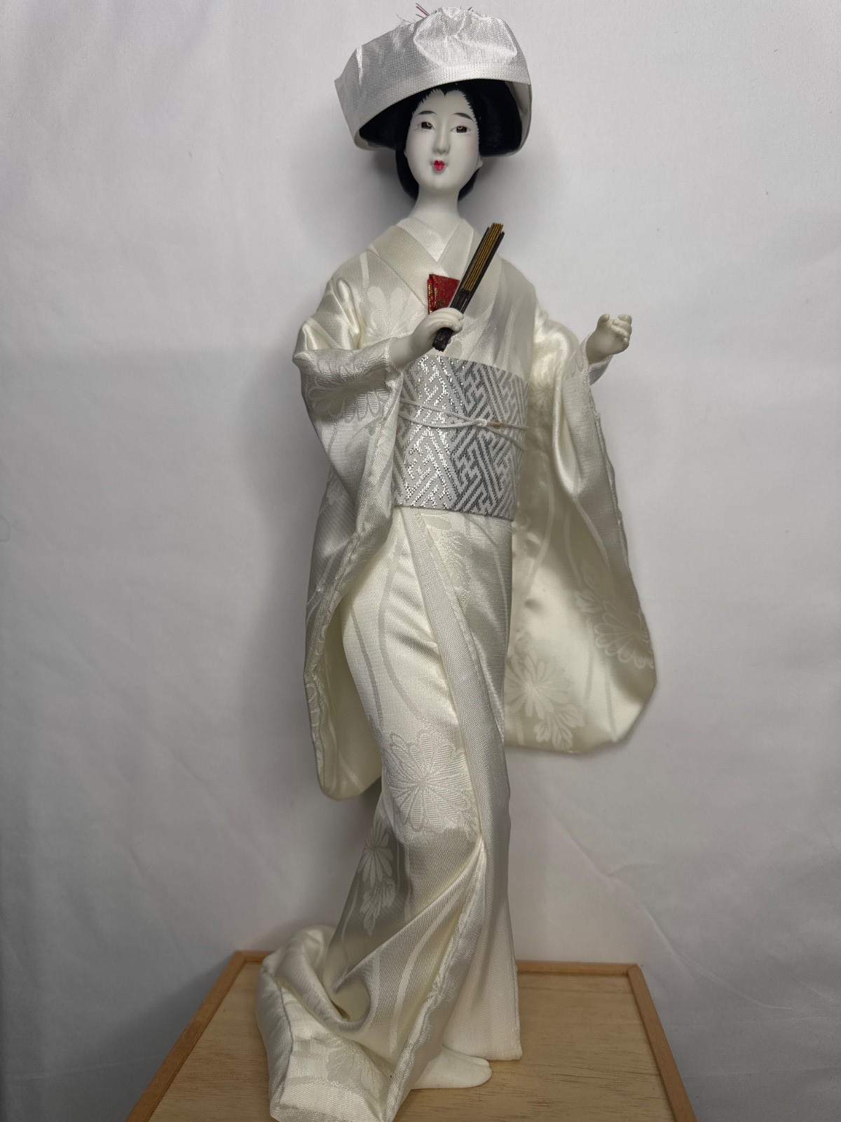 Vtg Asian Japanese Geisha Doll Figure Statue Kimono 15\ Vtg Asian Japanese Geisha Doll Figure Statue Kimono 15\