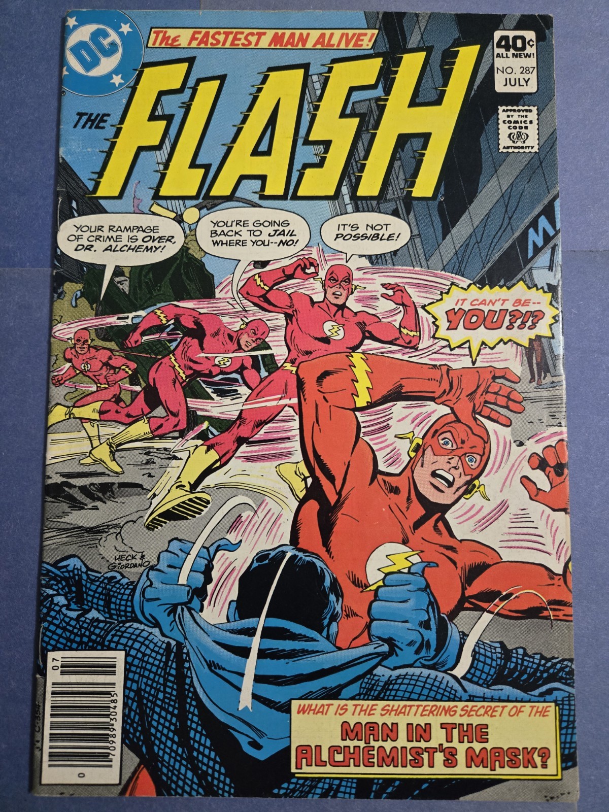 DC COMICS - THE FLASH - VOLUME 1 - # 287 - JUL 1980 - BRONZE AGE