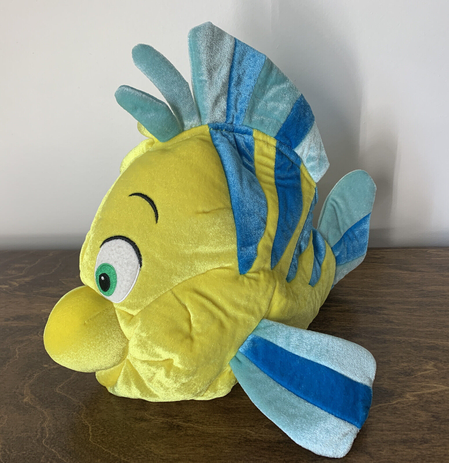 Disney Flounder The Little Mermaid, Plush Fish Purse Bag Costume Cosplay