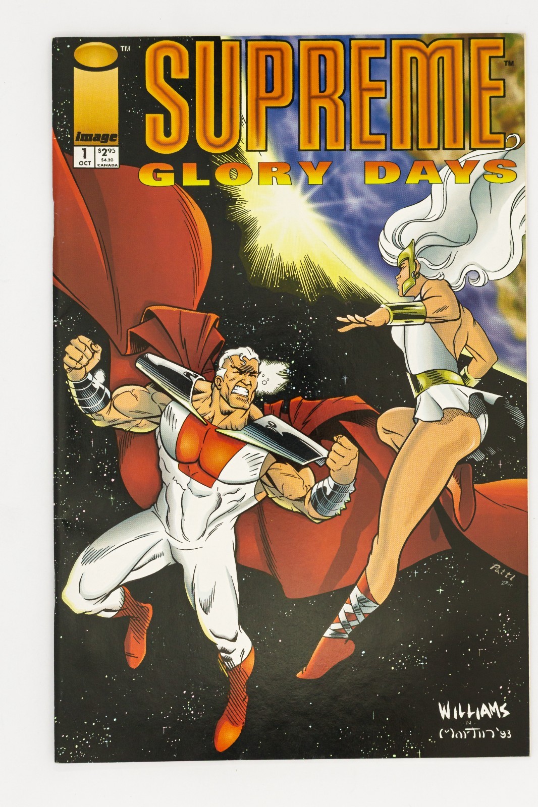 Supreme Glory Days #1 #2 Lot Image Comics VF or Better Alan Moore Liefeld