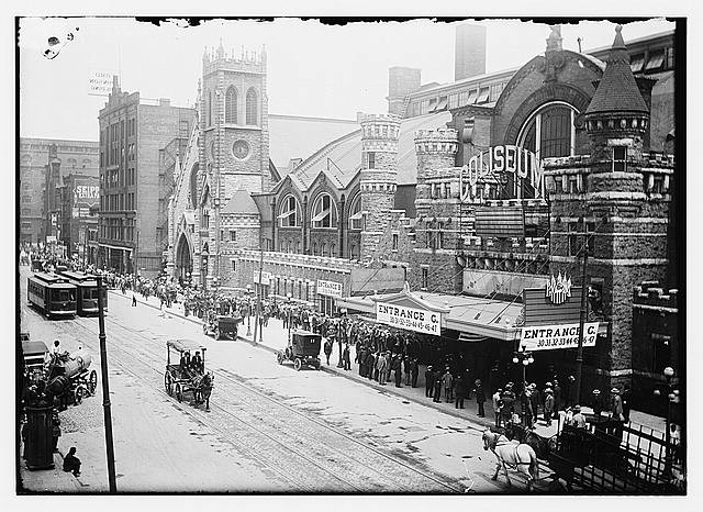 Photo:Chicago Coliseum Exterior 1912 Republican National Convention