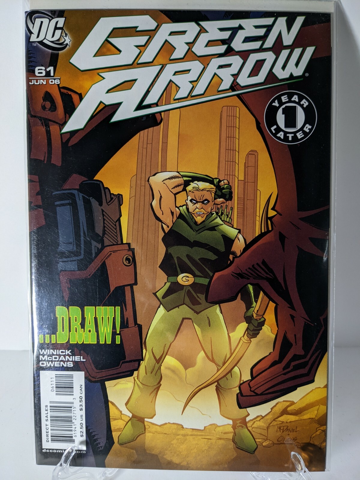 Green Arrow #61 (2006) The most mediocre part of Tombstone? The Corral. It's OK 