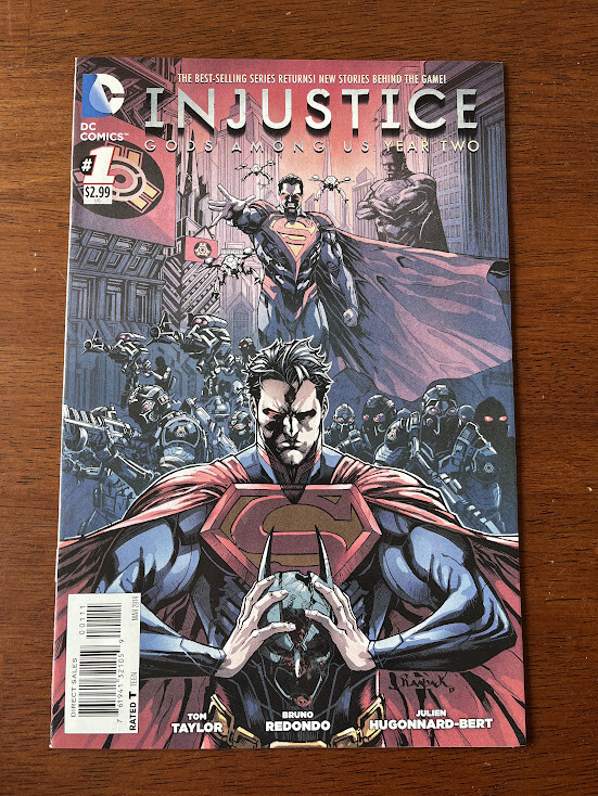 INJUSTICE GODS AMONG US YEAR TWO # 1 NM DC COMICS 2014
