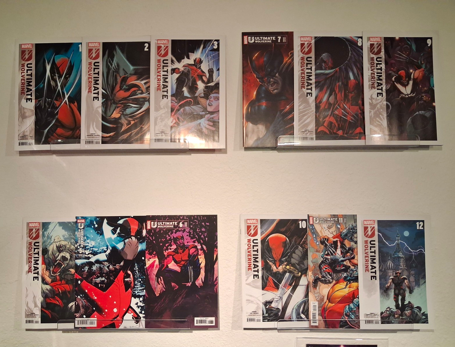 Marvel Comics Ultimate Wolverine Comic Book Lot Complete, 1st Prints, Variants