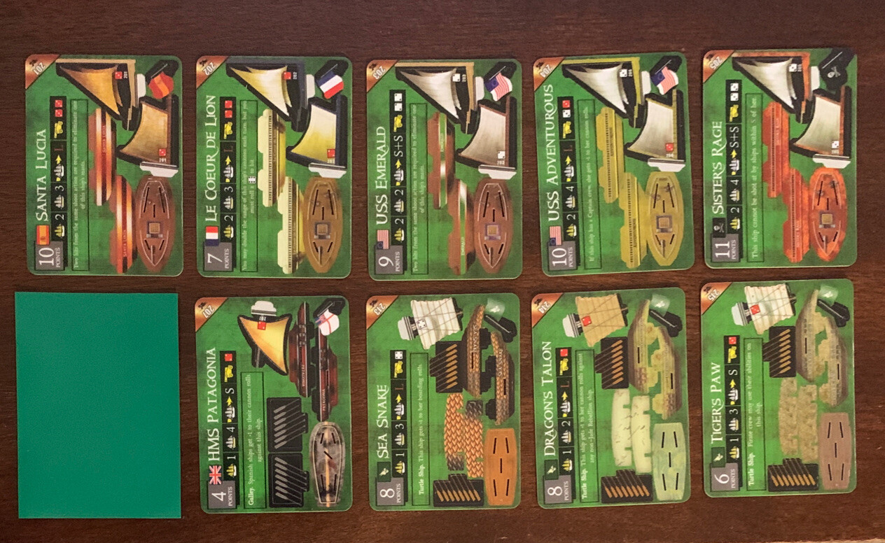Wizkids Pirates CSG South China Seas LE Promo Ships Rare Pick/ Choose Free SH Wizkids Pirates CSG South China Seas LE Promo Ships Rare Pick/ Choose Free SH